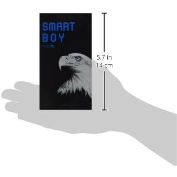 スマートボーイの箱を手に持った大きさの目安（高さ約14cm）