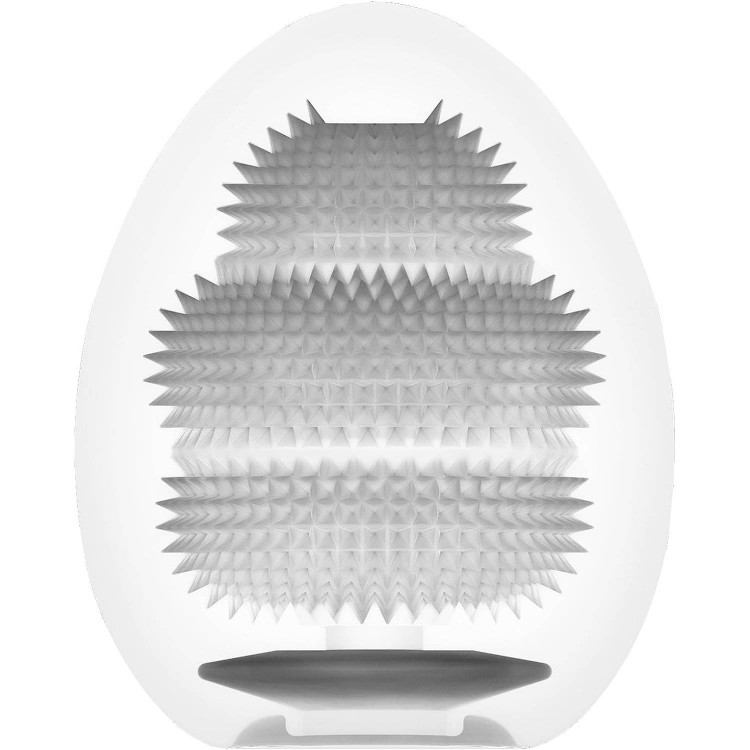 TENGA EGG MISTY IIの内部。微細な突起がびっしり並ぶ