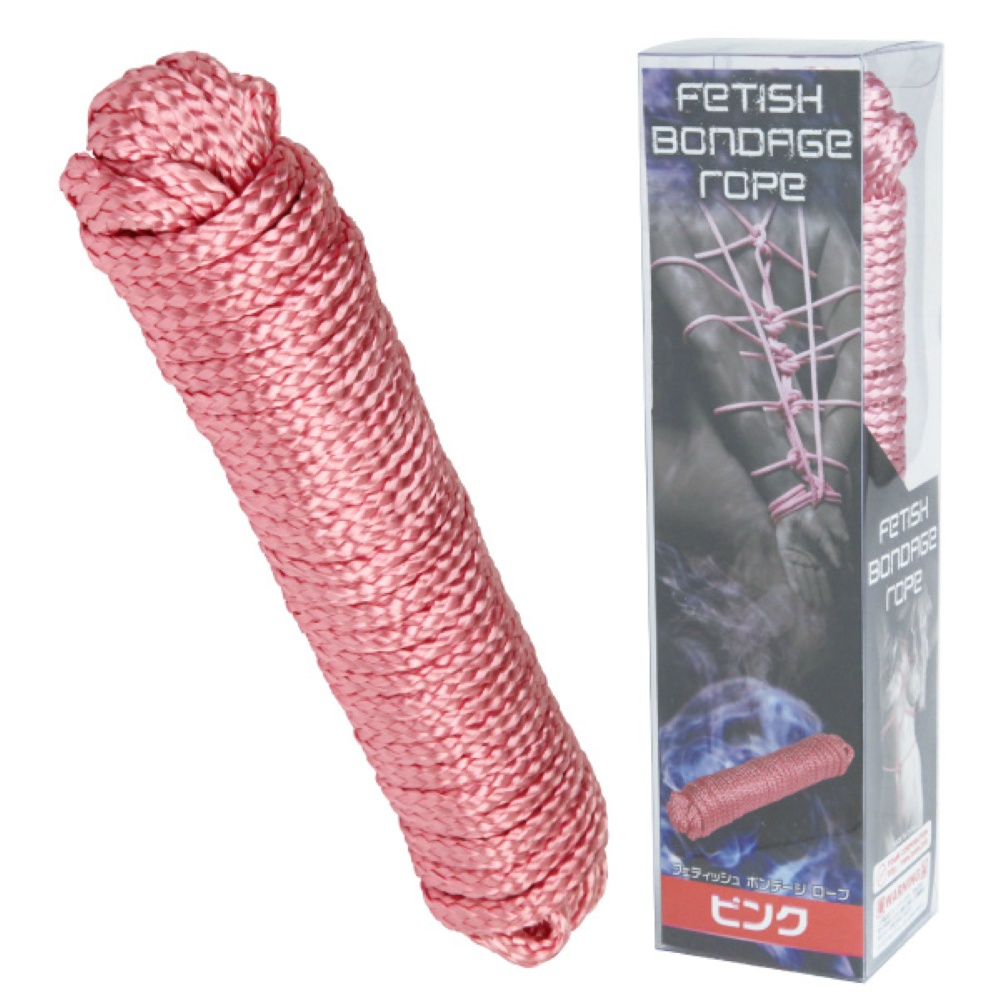 フェティッシュボンデージロープ ピンク