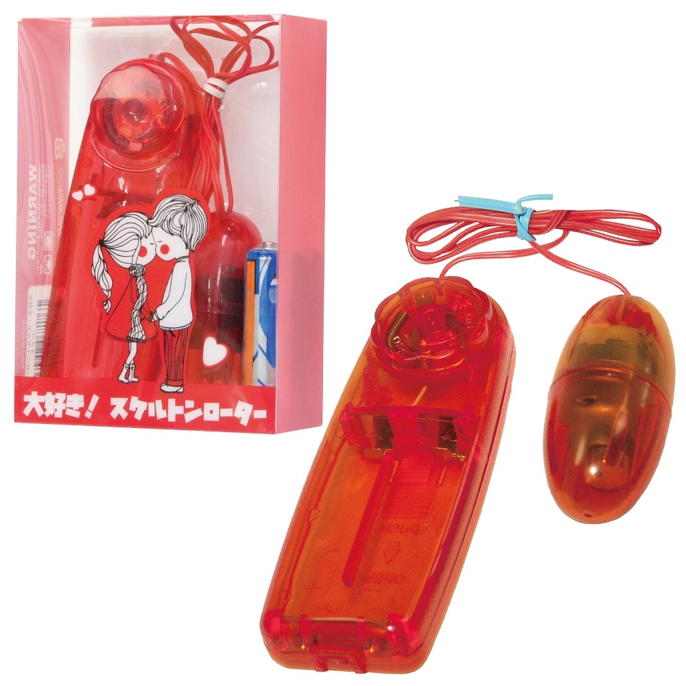 ※品切れ中　大好き！スケルトンローター レッド