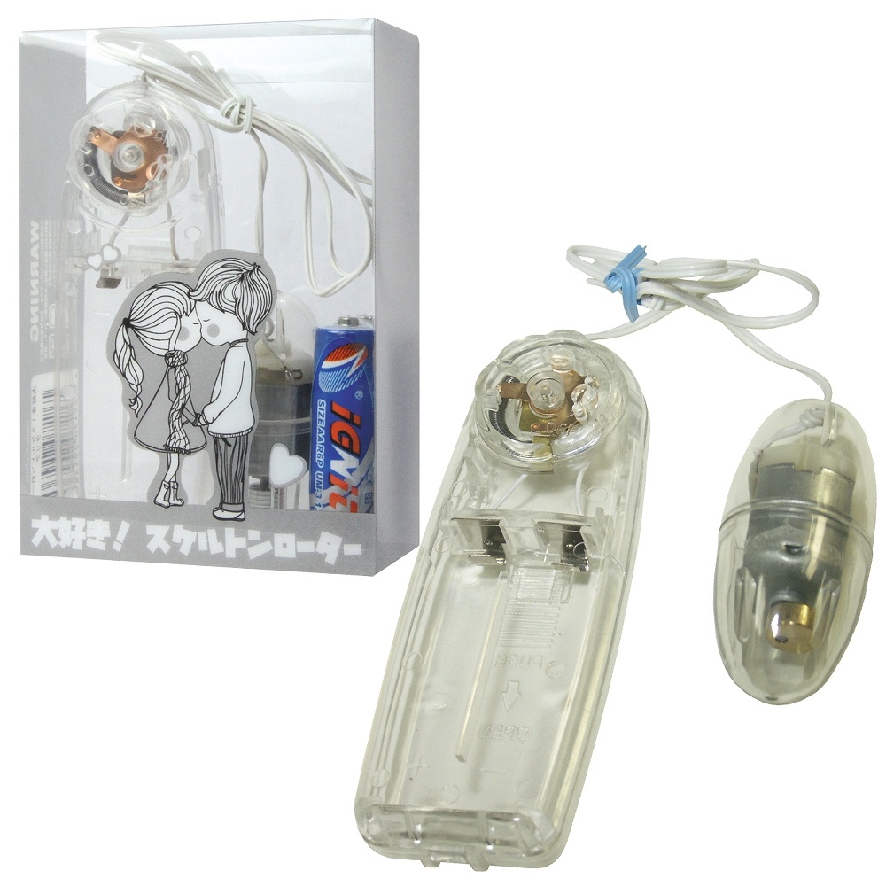 ※品切れ中　大好き！スケルトンローター クリア