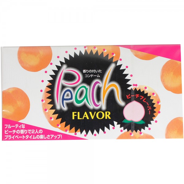 フルーツの香り　ピーチフレーバー　コンドーム　12個入り