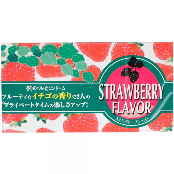 フルーツの香り　ストロベリーフレーバー　コンドーム　12個入り