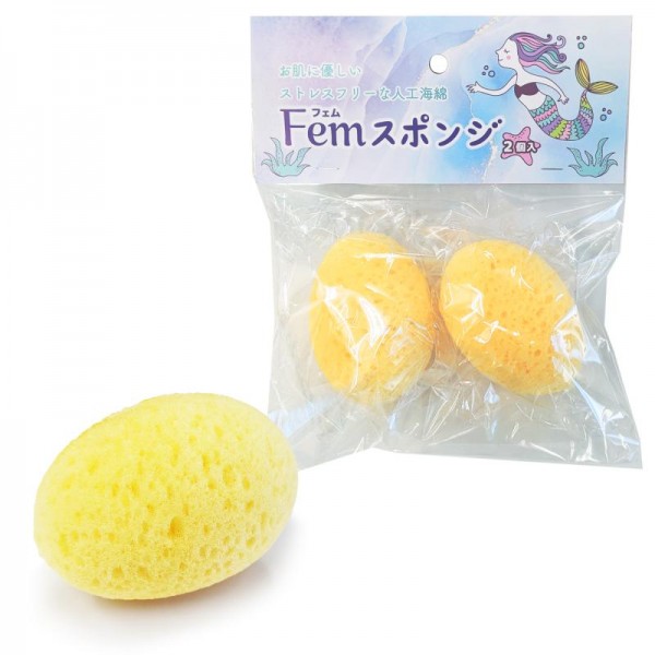人工海綿　Femスポンジ(2個入)