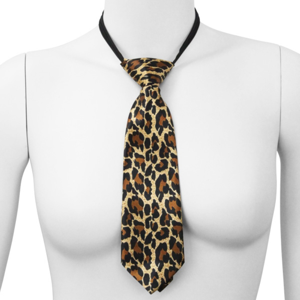 ファスナーショートネクタイ パンサー