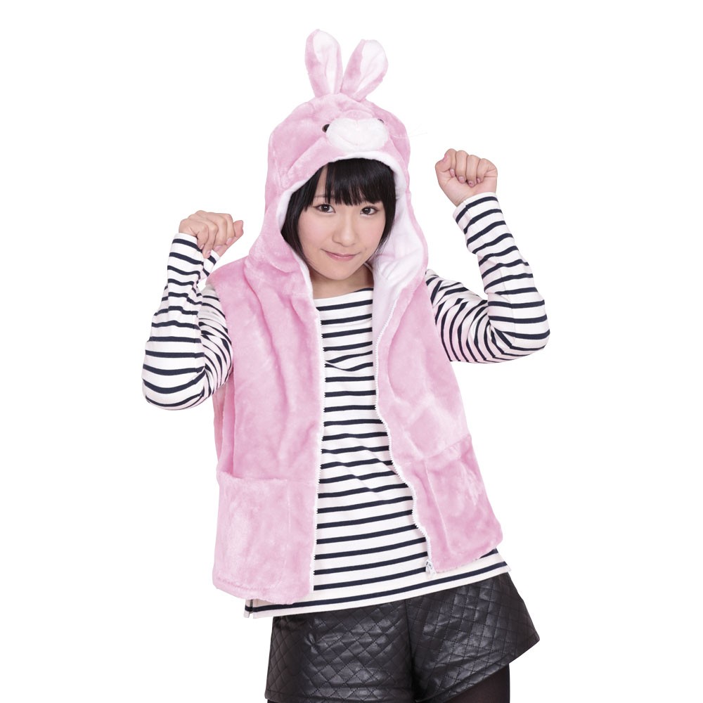 ふわもこベスト うさぎ