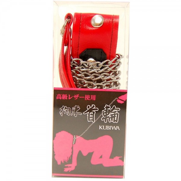 SM拘束　首輪(レッド)