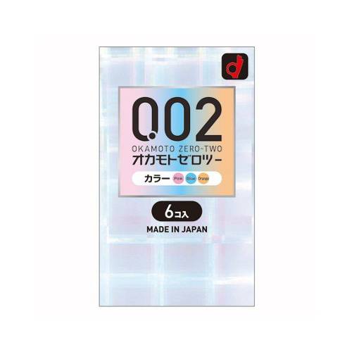 0.02 オカモトゼロツー カラー 6コ入