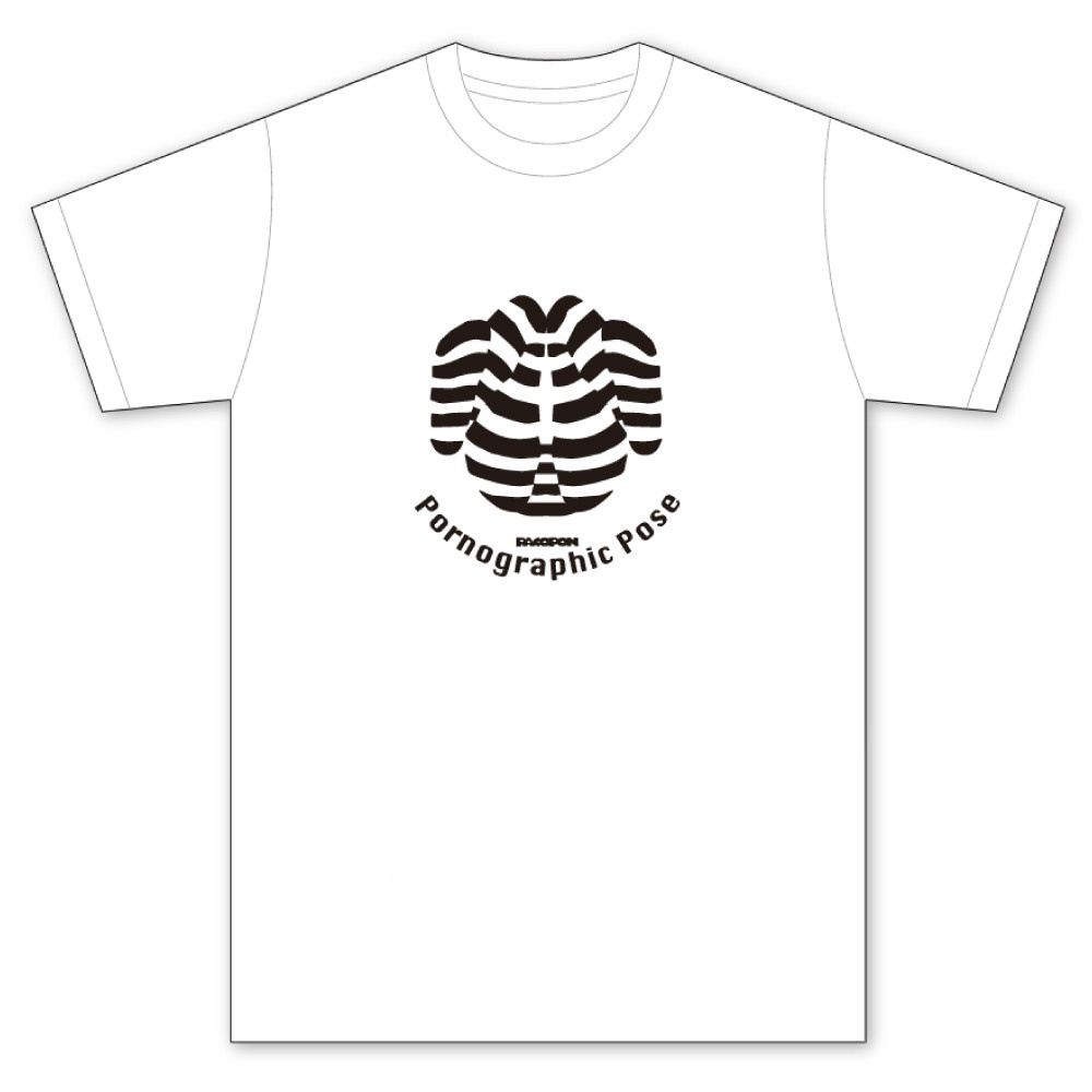 エロとおしゃれの融合Tシャツ　太もも足裏 M