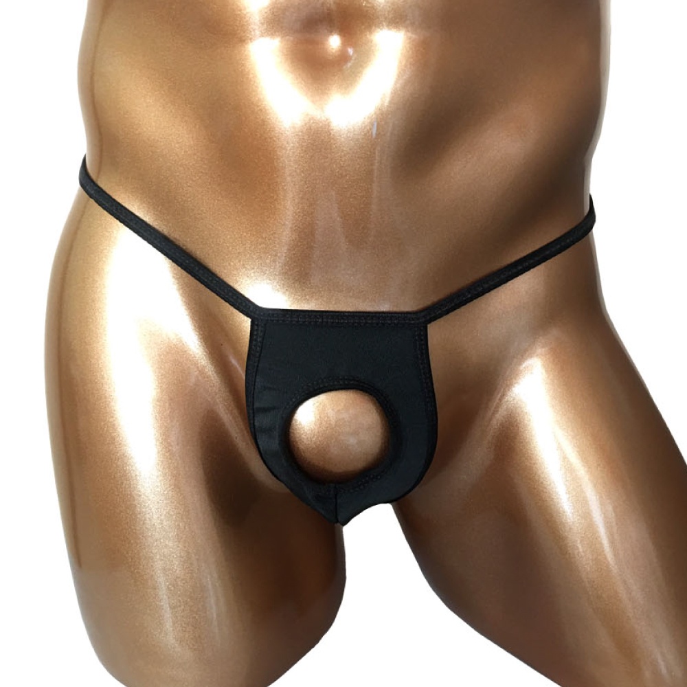 BadDaddy 竿出しホールTバック(H-001) ブラック