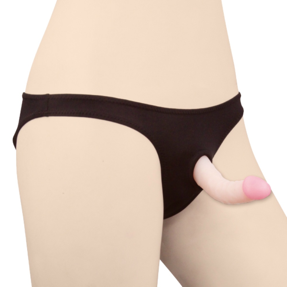 シリコンパワーリング内蔵型メンズフルバック ブラック