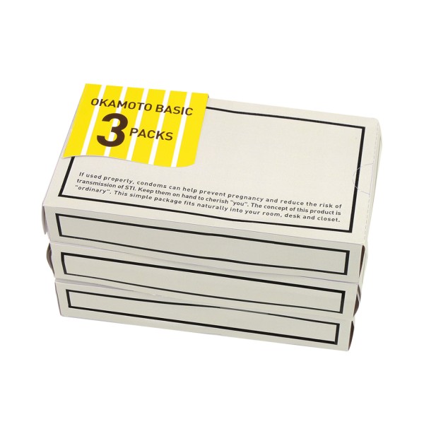 OKAMOTO BASIC オカモトベーシック 12個入×3個パック