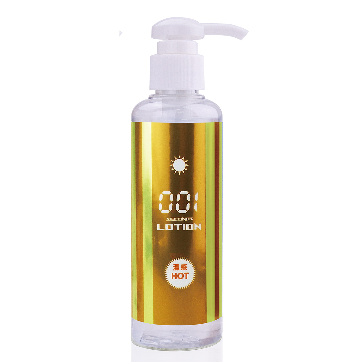 瞬速! 001秒 洗い不要ローション 180ml　温感!ホットタイプ