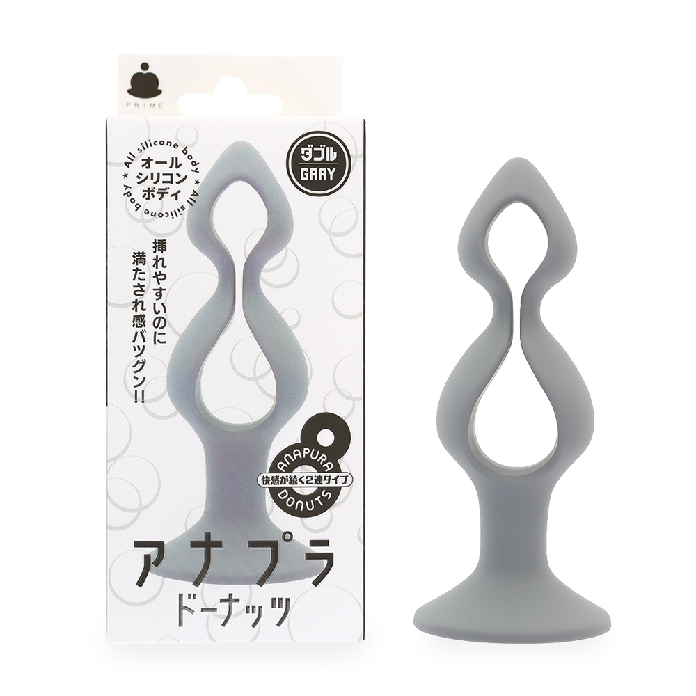 アナプラ　ドーナッツ　ダブル　グレー