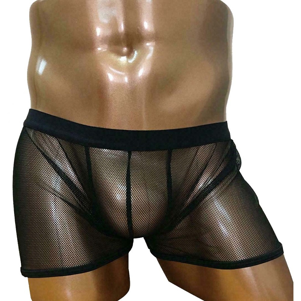 BadDaddy SEXYレースOバック トランクス ブラック