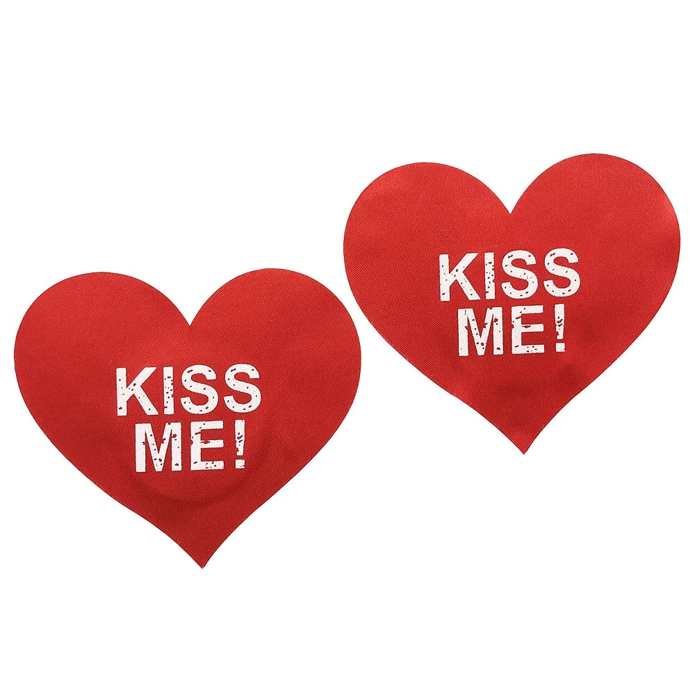 chu-U-chu ハートシェイプニップレス KISS ME！ レッド