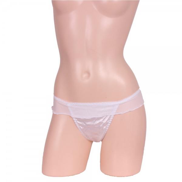 贅沢バックリボンTバック　ホワイト