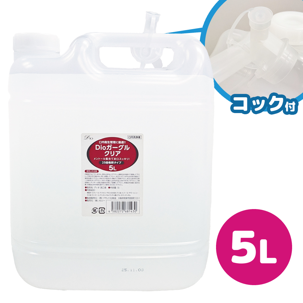 NEW DIOガーグル　5L 【クリア】