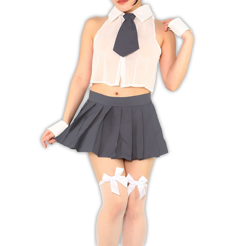 chu-U-chu Costume Collection シースルースクール制服（SU-008）チャコールキス