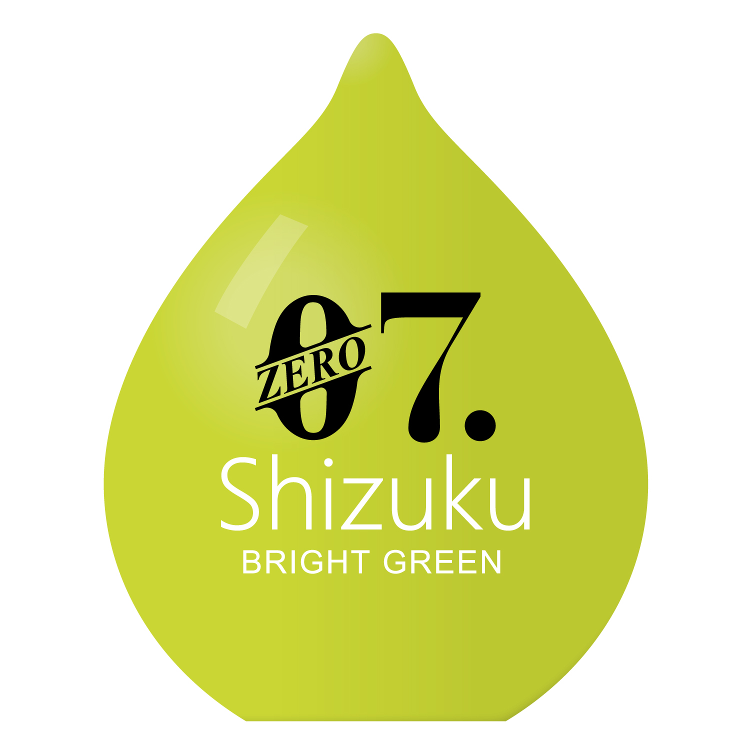 YUIRA-ZERO7shizuku- BRIGHT GREEN [ローション付き][ポータブル型]