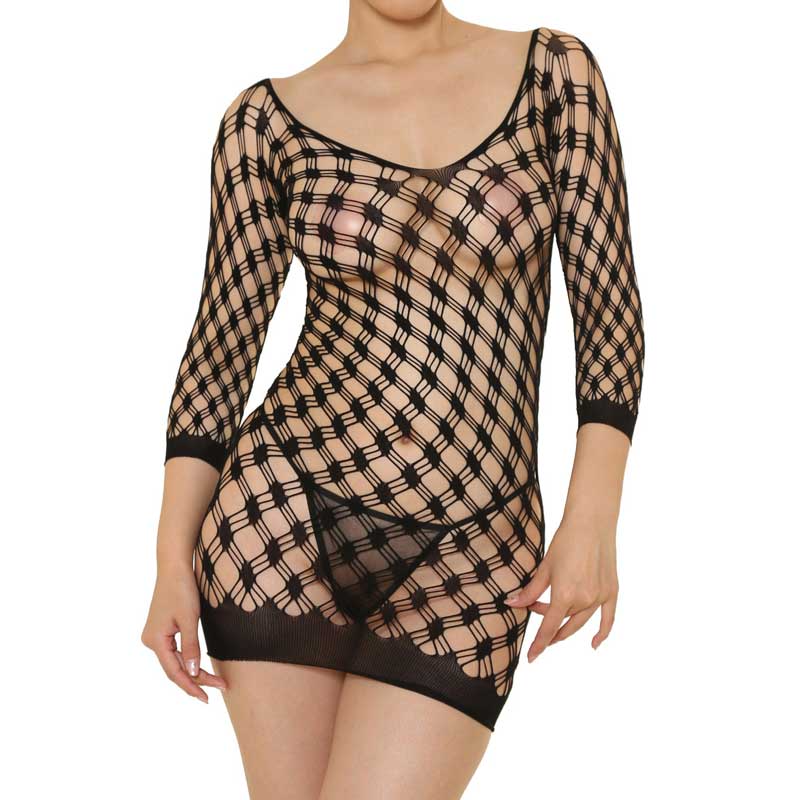 chu-U-chu Lingerie Collection ショートドレス（S-011）ブラック