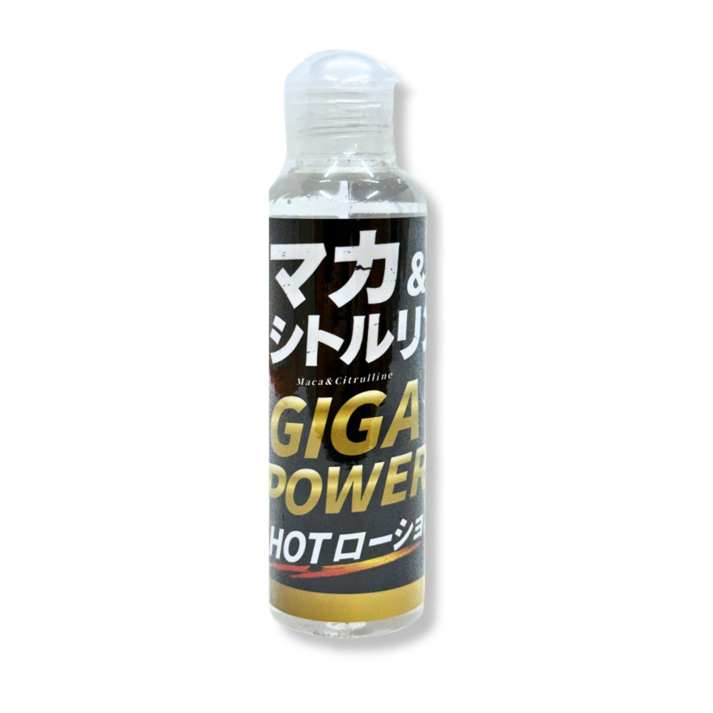 マカ＆シトルリン　ＧＩＧＡ　ＰＯＷＥＲ　ＨＯＴローション　　１２０ｍｌ
