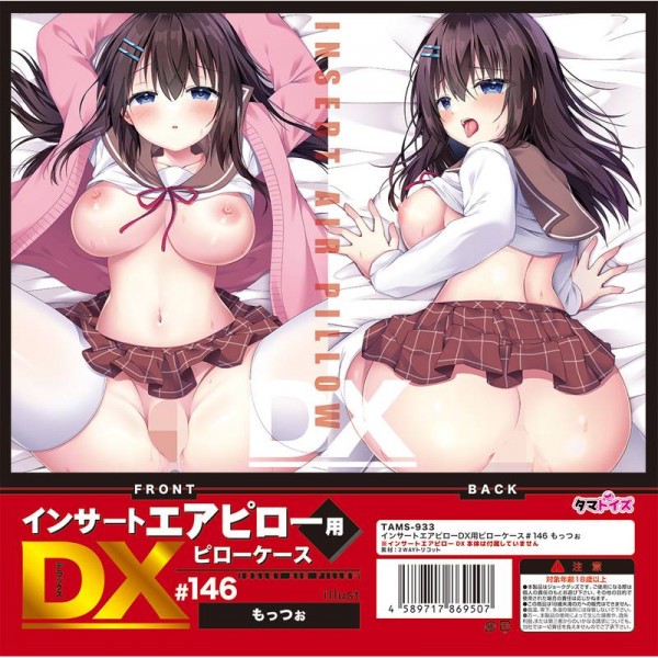 ※廃番　インサートエアピローDX用ピローケース#146  もっつぉ　※受注発注となります