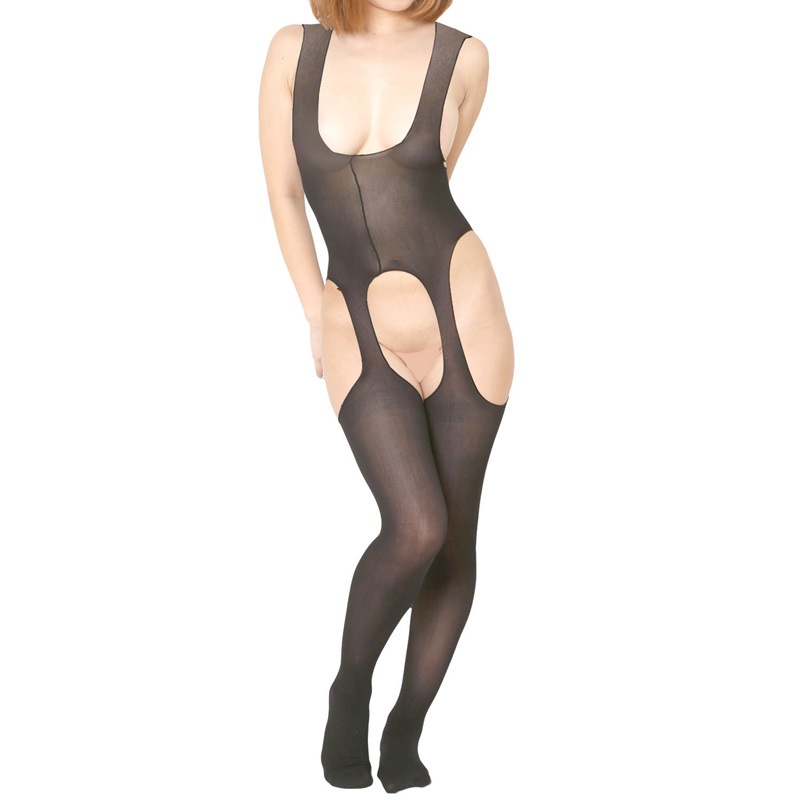 chu-U-chu Lingerie Collection グラマラスボディストッキング（G-025）ブラック