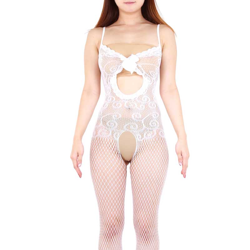 chu-U-chu Lingerie Collection グラマラスボディストッキング（G-027）ホワイト