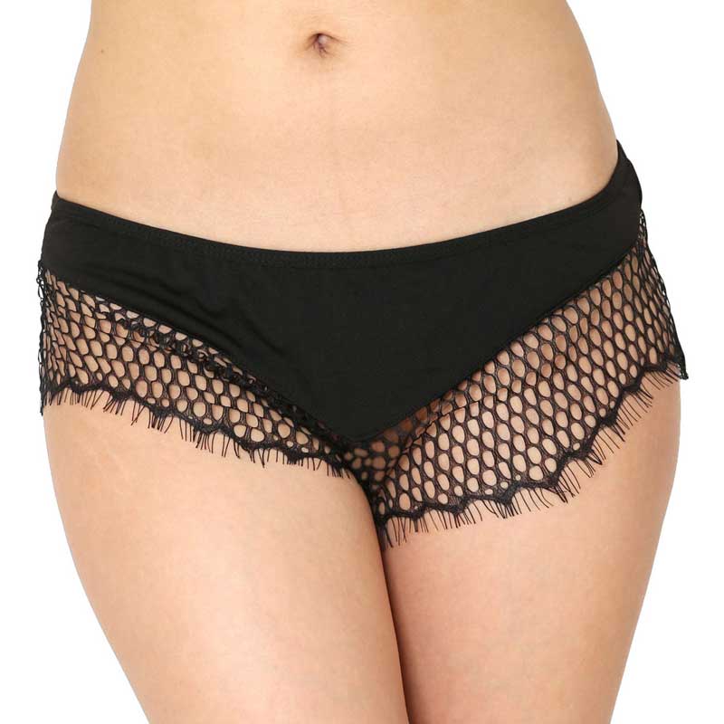 chu-U-chu Shorts Collection SEXYネットショーツ(N-01) ブラック