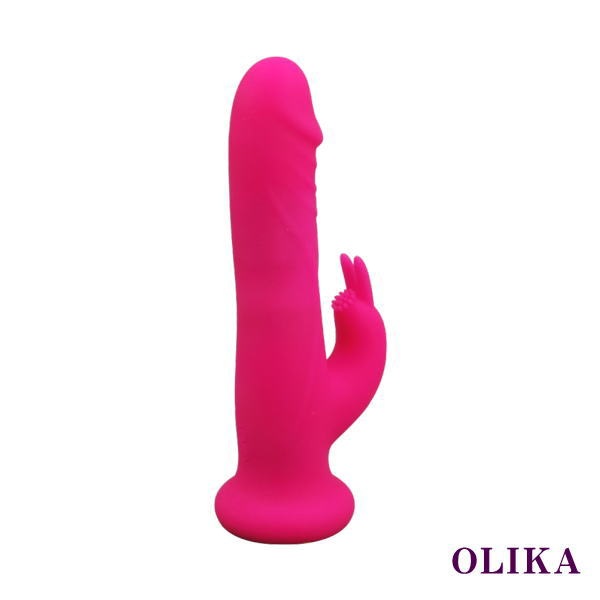 OLIKA Pink Dildo Spinning Pearl （ピンクディルド　スピニングパール）