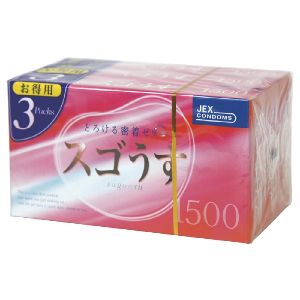 スゴうす 1500 3パック