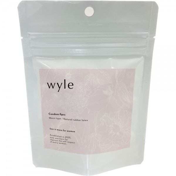 wyle[ワイル]コンドーム　モイストタイプ　6個入り