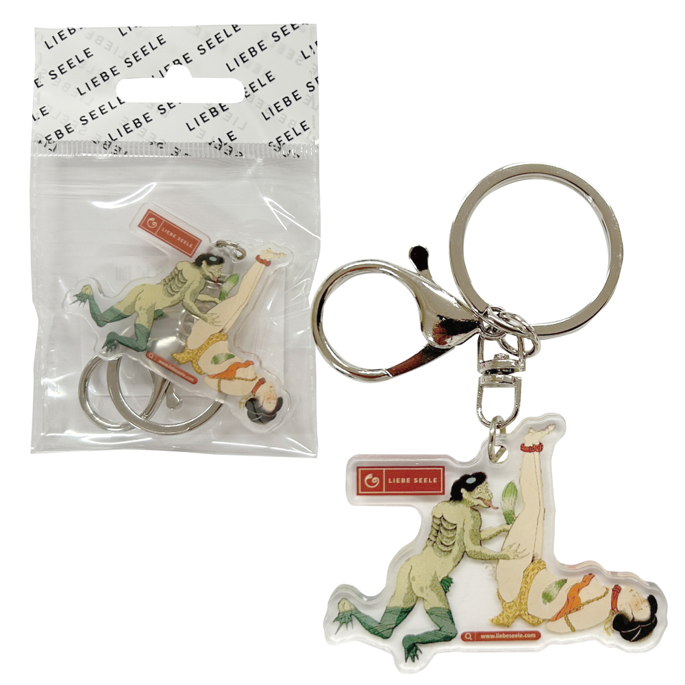 緊縛浮世絵足枷 キーホルダー