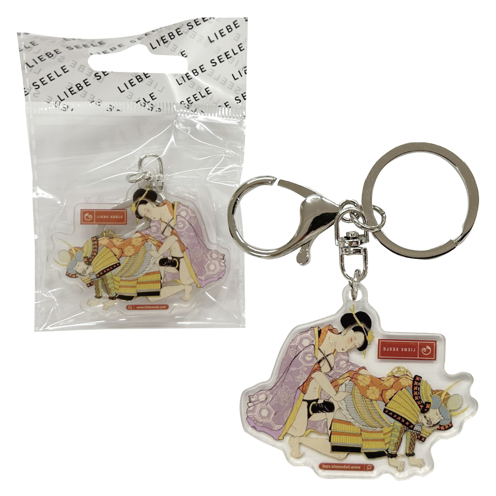 緊縛浮世絵ハーネス キーホルダー