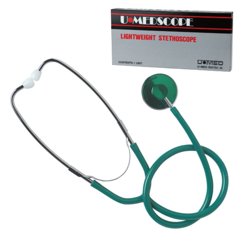 カラースコープ（聴診器） グリーン