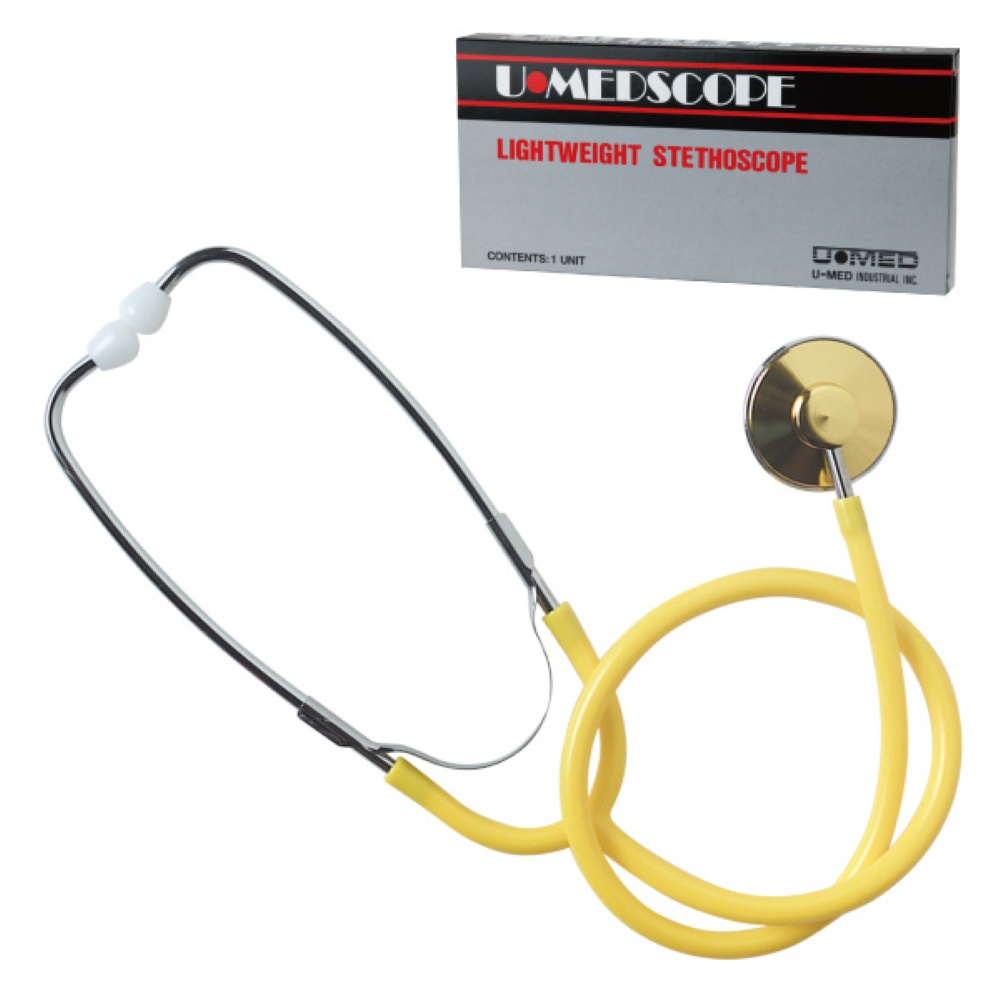 カラースコープ（聴診器） イエロー