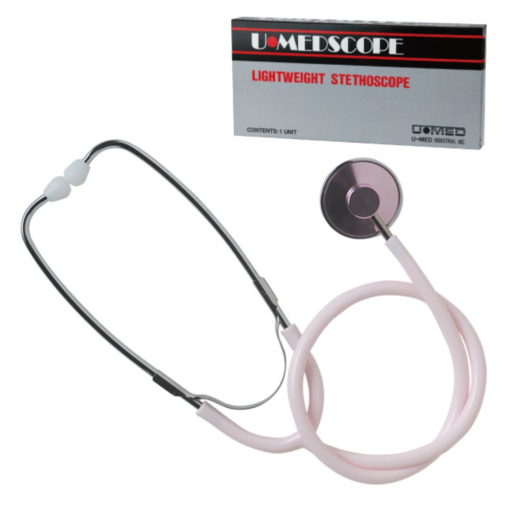 カラースコープ（聴診器） ピンク