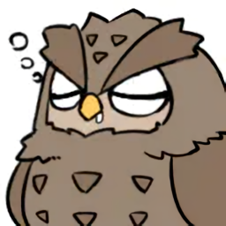 フクロウ氏イラスト