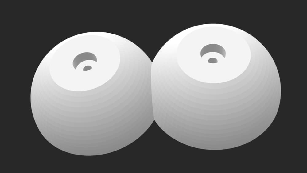 3Dモデルおっぱいキーボード