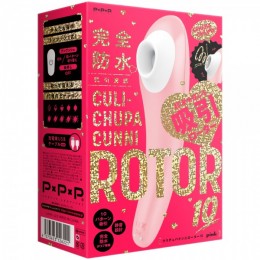 完全防水_吸引実感　CULI-CHUPA CUNNI ROTOR 10　[クリチュパ　クンニ　ローター　10]　pink