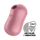 Satisfyer Cotton Candy Light Red(コットンキャンディー ライトレッド)