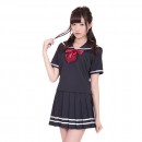純情ダブルラインセーラー服