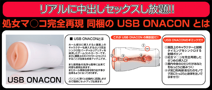 USBオナホール付き　セックスシミュレーター3D　No.1　YUMI