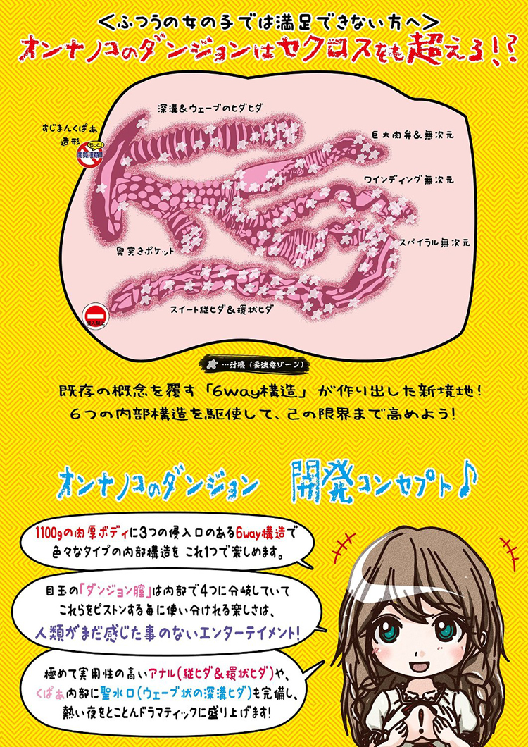 オンナノコのダンジョン