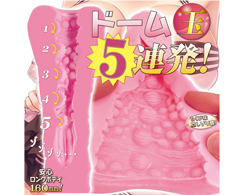 ドームにヂュプヂュプ挿入体験