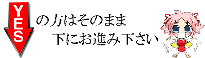 YESですか?YESですね?それはそれは…むふふ