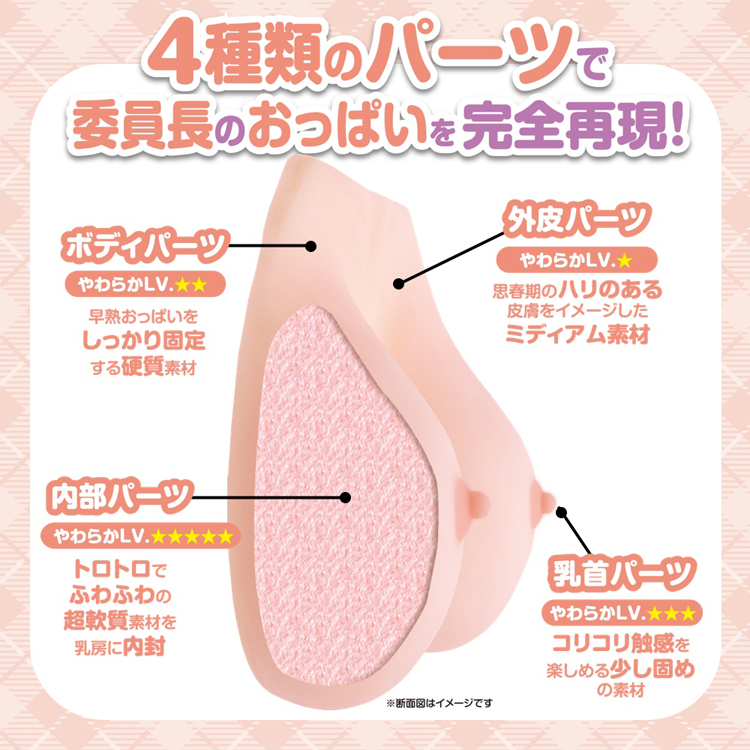 委員長の早熟おっぱい 