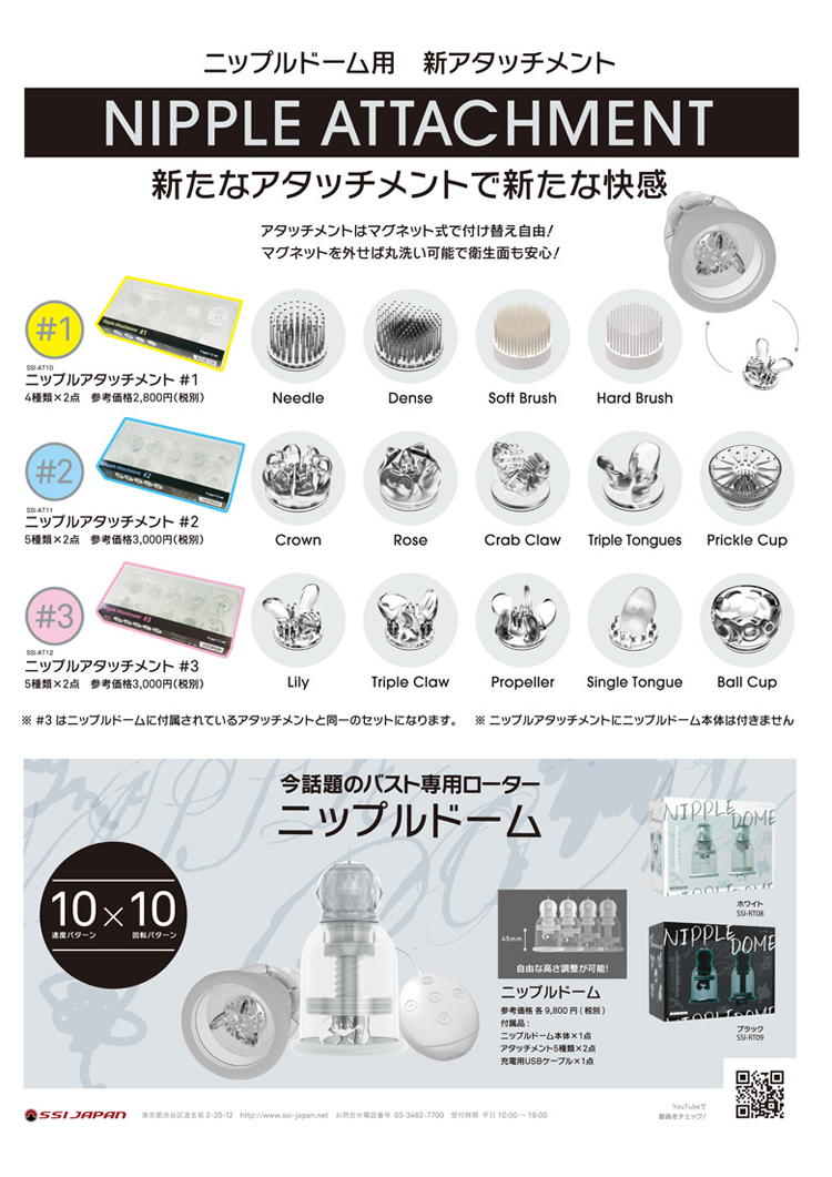ニップルアタッチメント#1【Nipple Dome用アタッチメント】